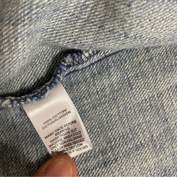 LOFT Denim vest vintage blue size XS - Picture 15 of 16